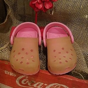 clear crocs
